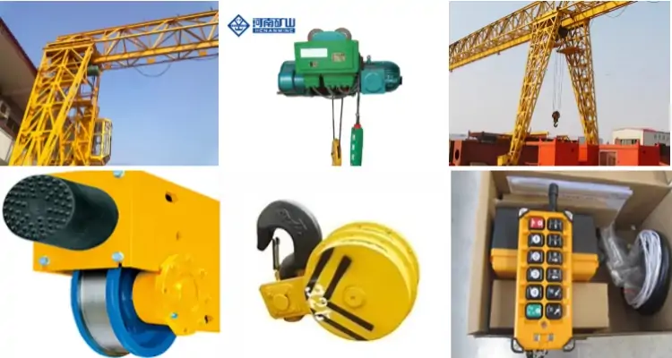 MGH truss gantry crane parts