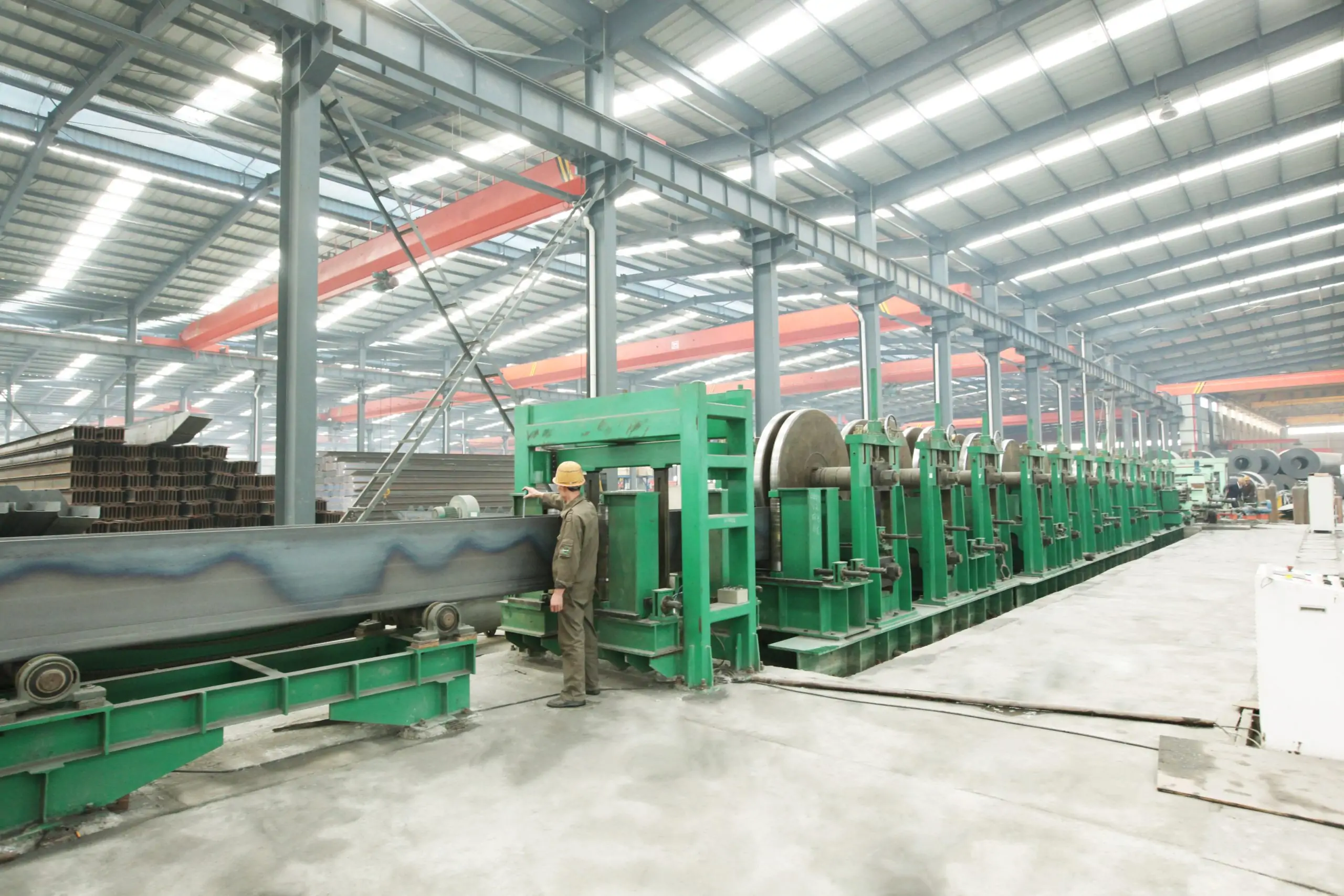 U-Channel One-Step Forming Production Line for Crane Manufacturer