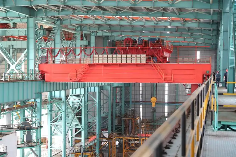 Double Girder Casting Crane Henan Mine Crane manufactured by
