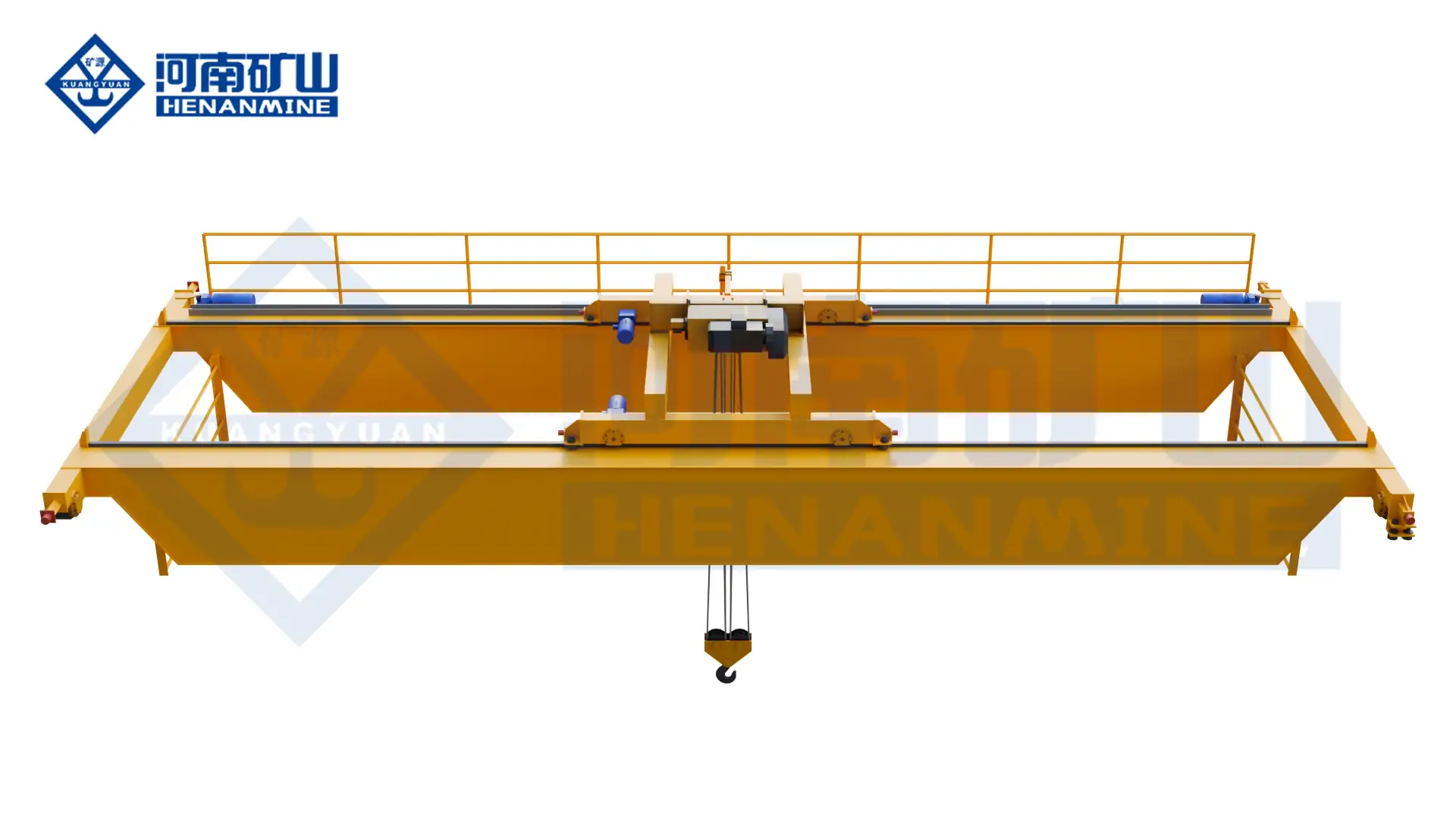 1 ton - 50 tons explosion-proof overhead double girder crane