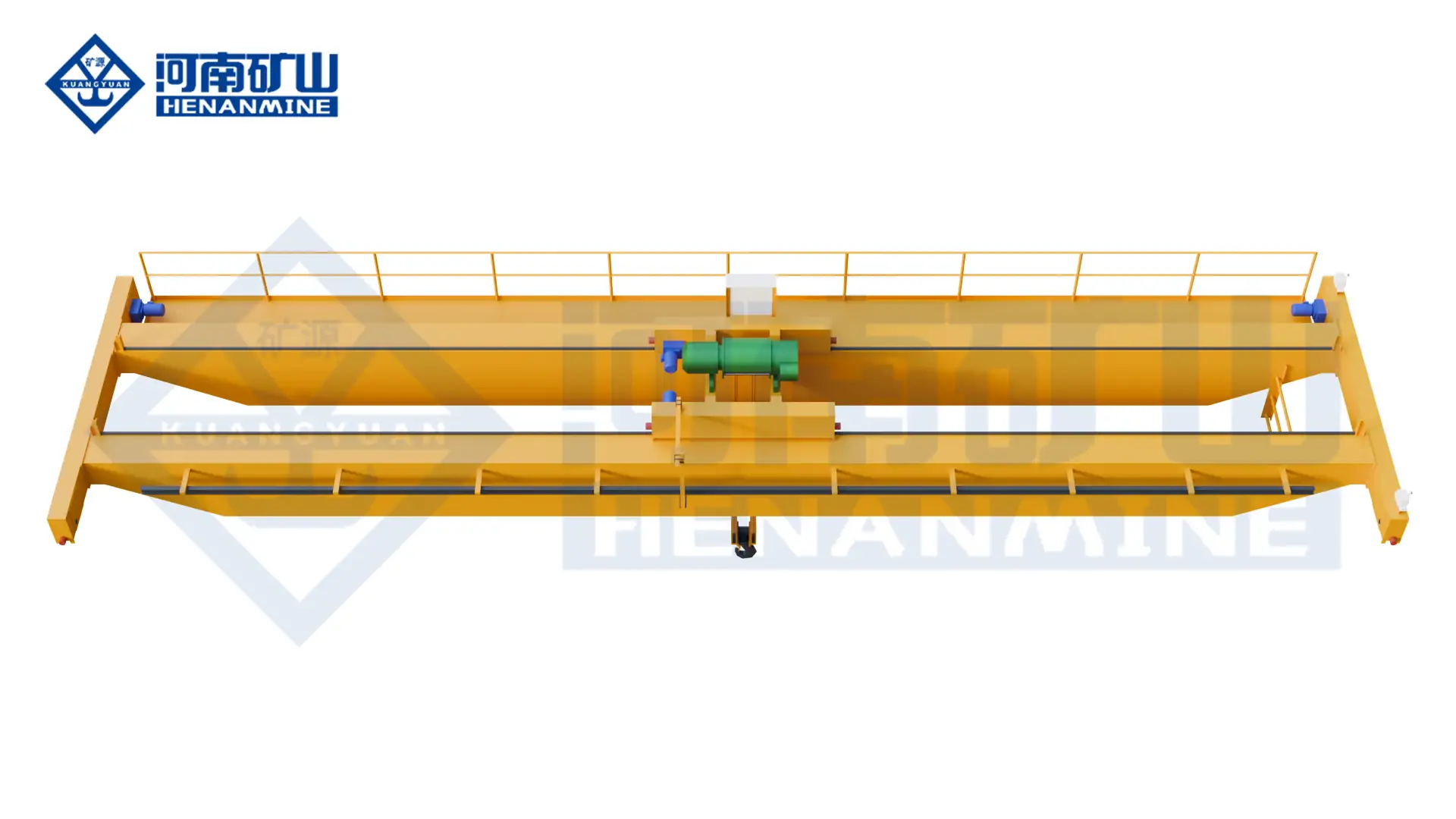 1 ton - 50 tons explosion-proof overhead double girder crane