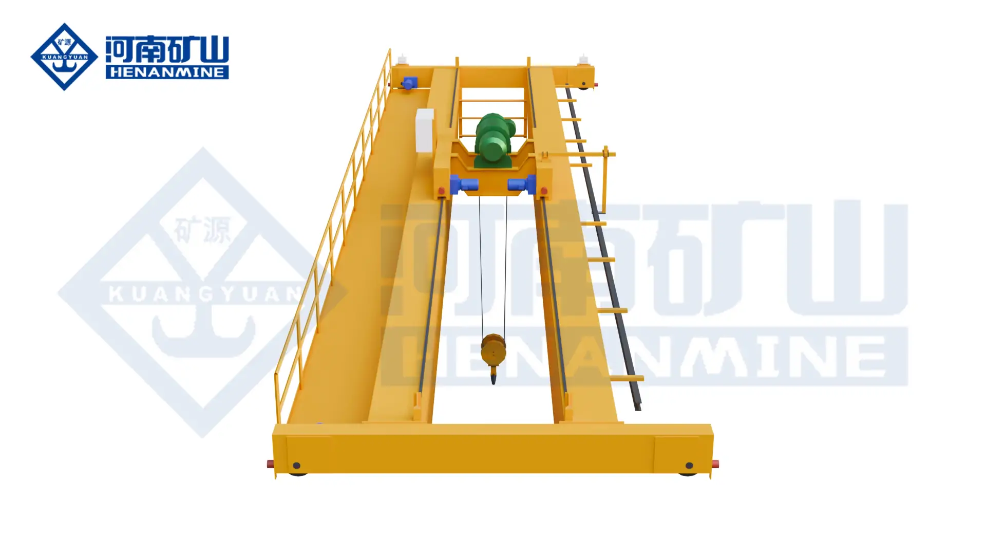 1 ton - 50 tons explosion-proof overhead double girder crane