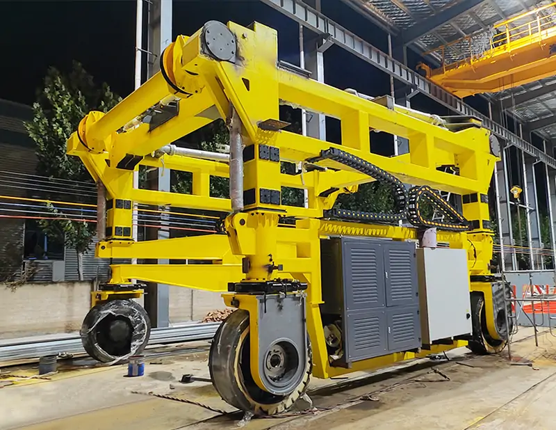 Container Straddle Carrier by Henan Mine Crane