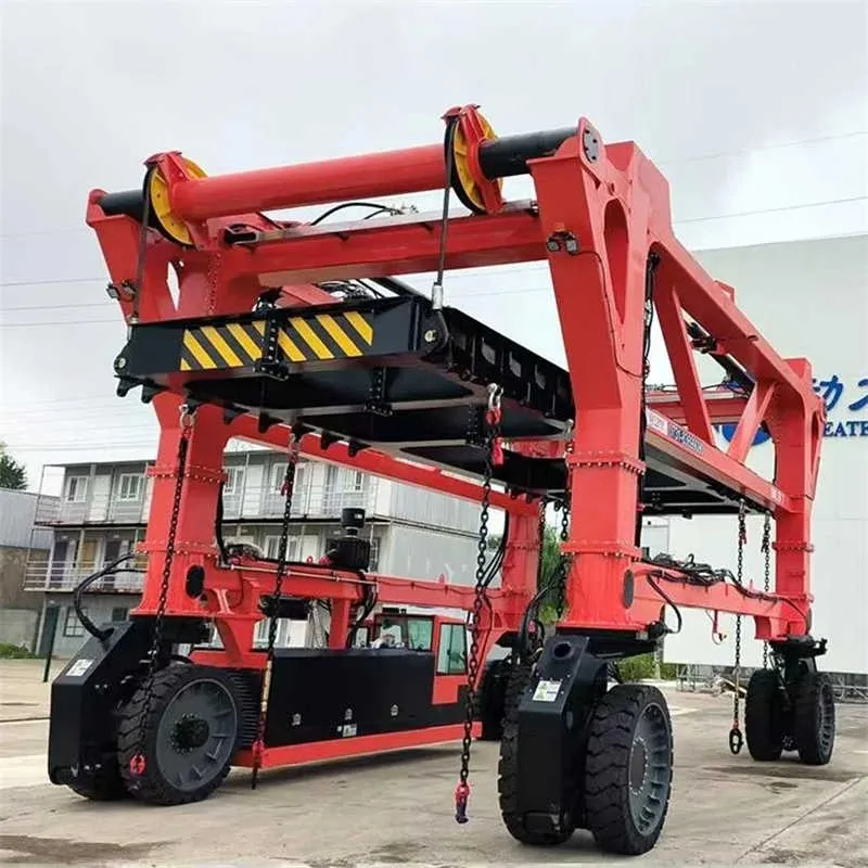 Container Straddle Carrier by Henan Mine Crane