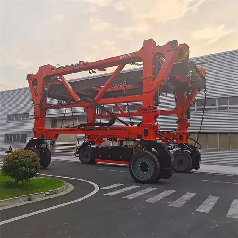 Container Straddle Carrier by Henan Mine Crane