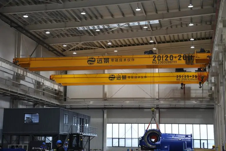 インテリジェント電動ホイスト橋形クレーン 河南省鉱山クレーン工場供給
