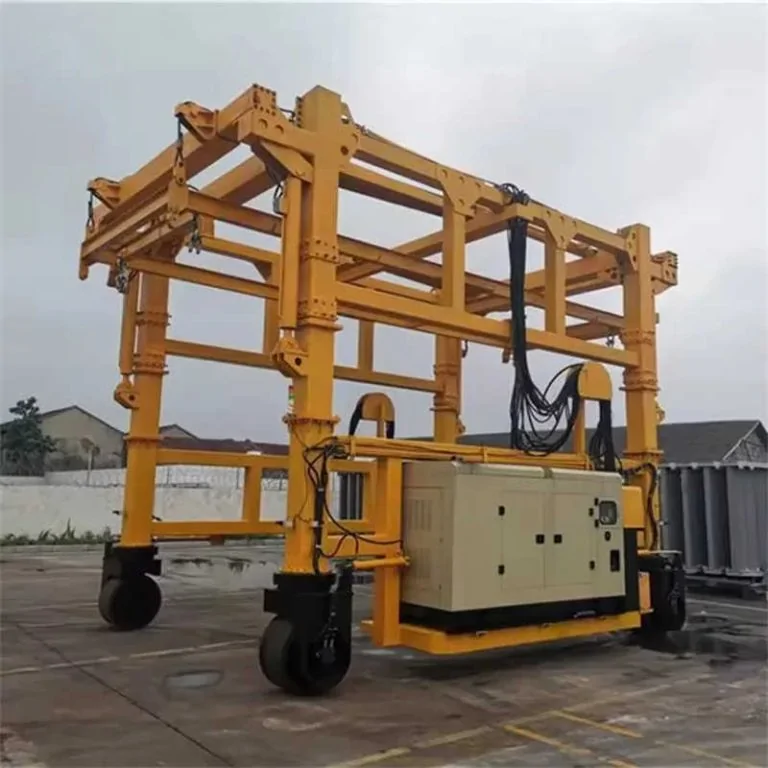 Container Straddle Carrier by Henan Mine Crane