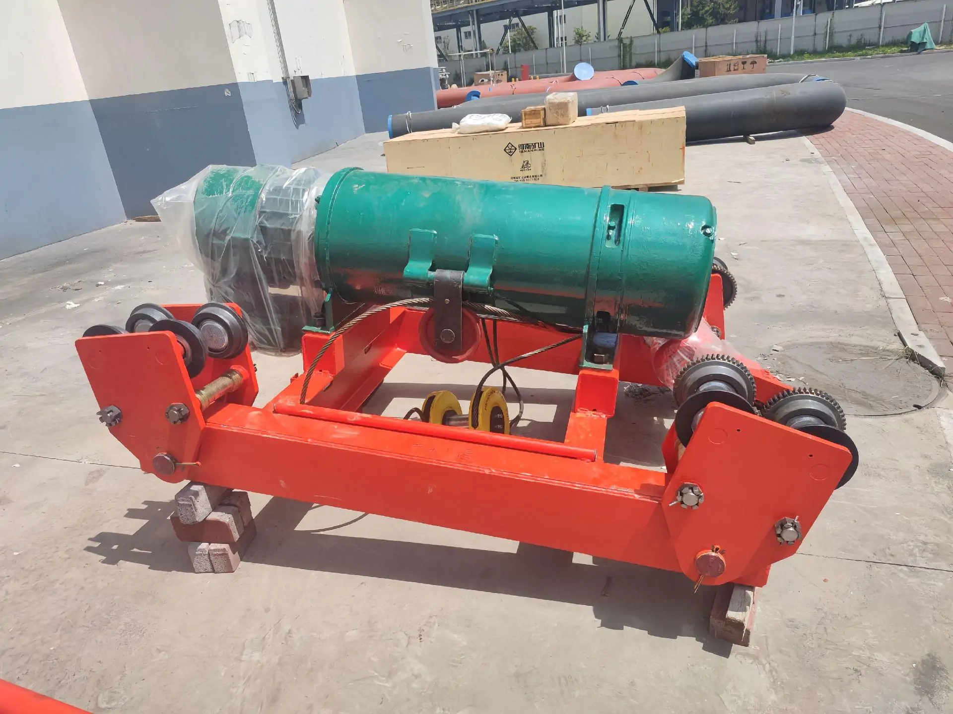 Cross Travel Overhead Crane Henan Mine Crane Factory supply