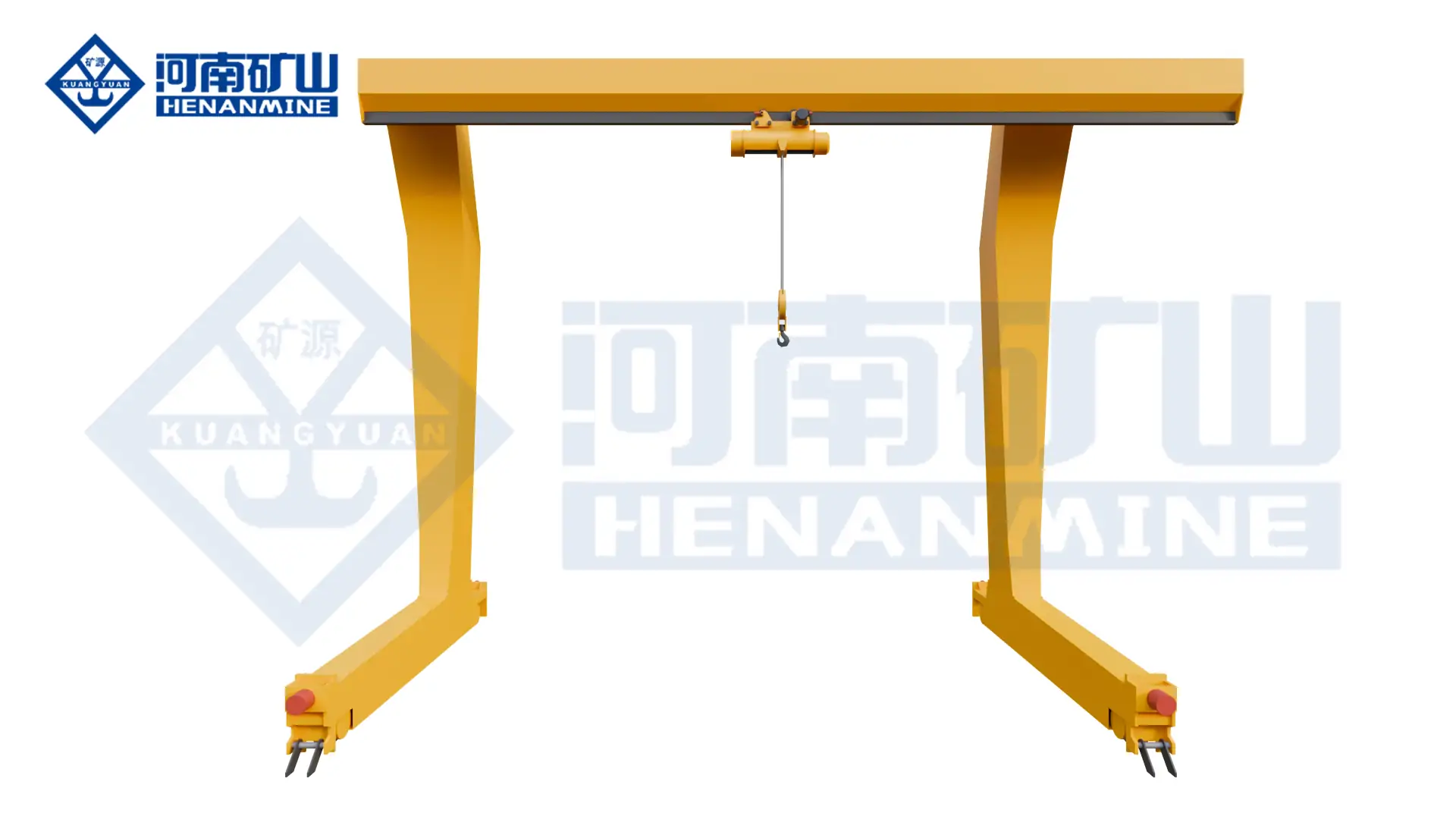 L-type Single Girder Gantry Crane By Henan Mine Crane Factory