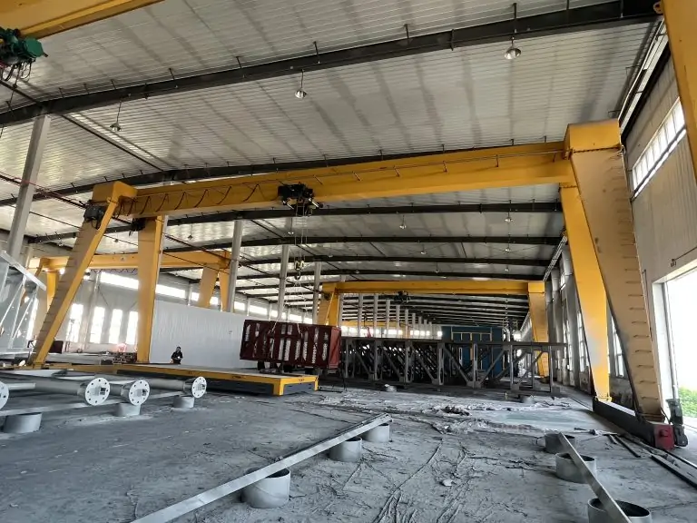European single girder gantry crane By Henan Mine Crane Factory
