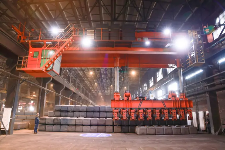Anode Charcoal Block Stacking Crane for Aluminum Electrolysis