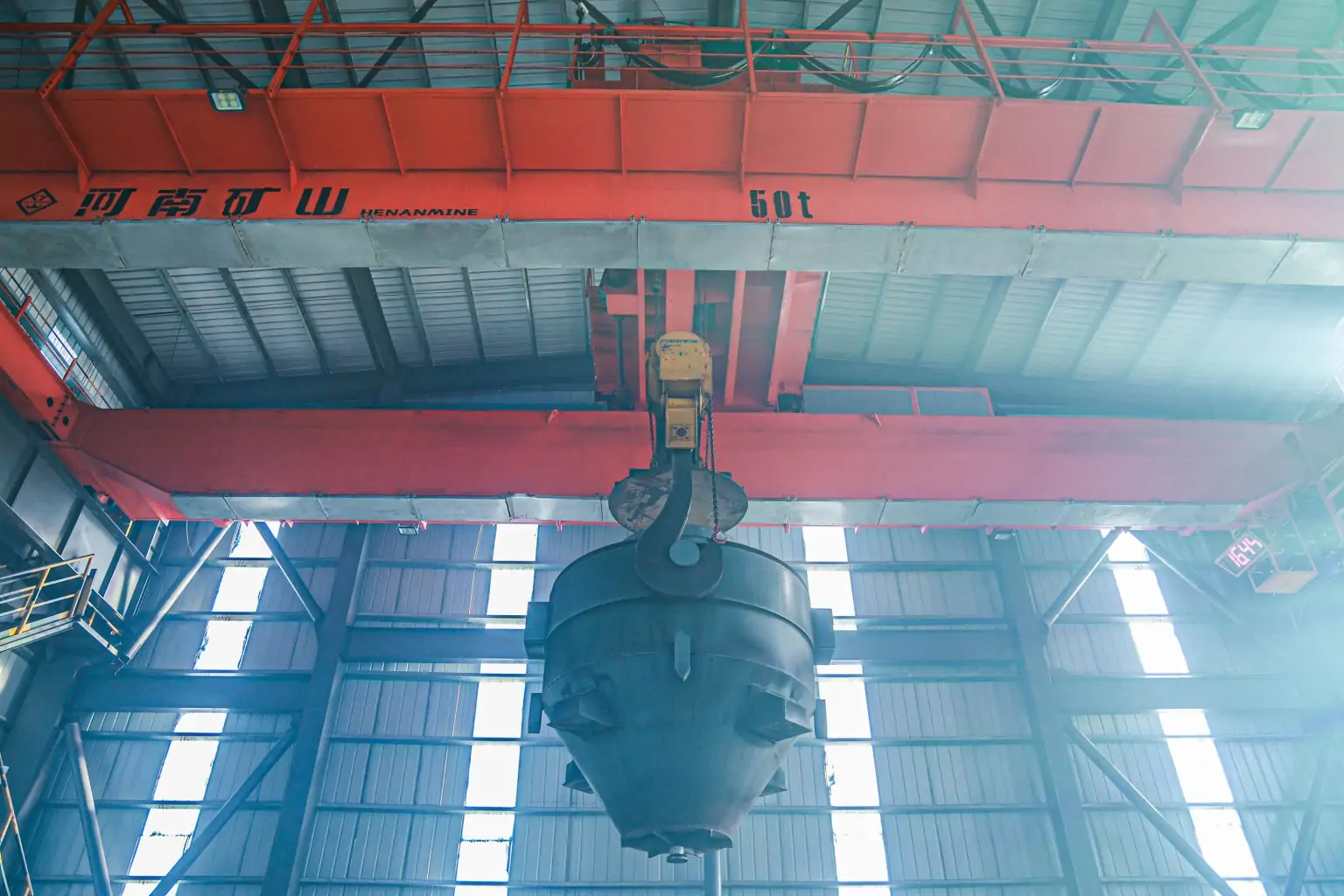 casting crane for steel plant