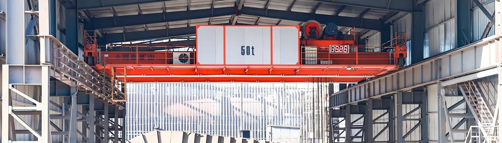 casting crane for steel plant