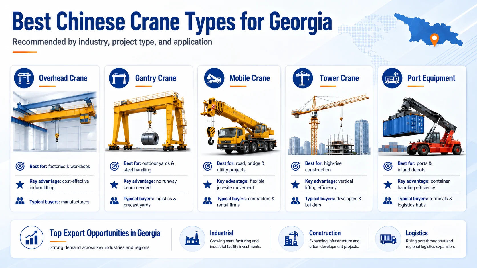 Chinese Cranes for Georgia