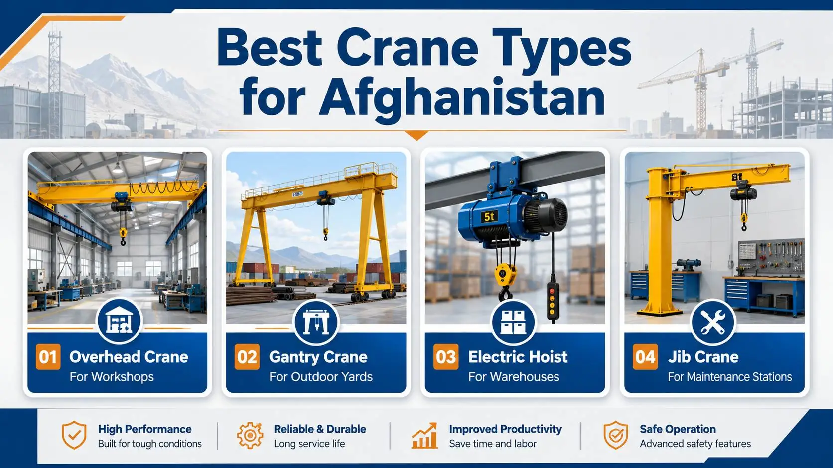 Crane Suppliers in Afghanistan