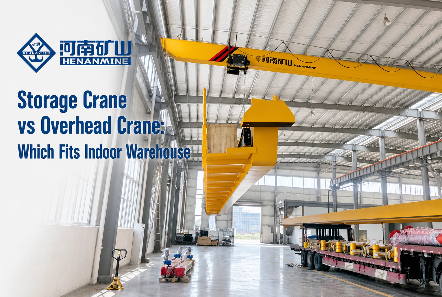Overhead Crane for Indoor Warehouse