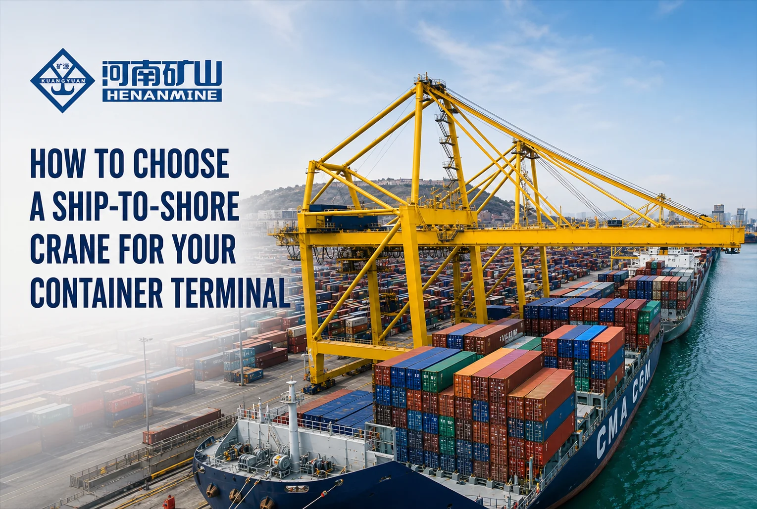 Ship-to-Shore (STS) Crane for Container Terminal