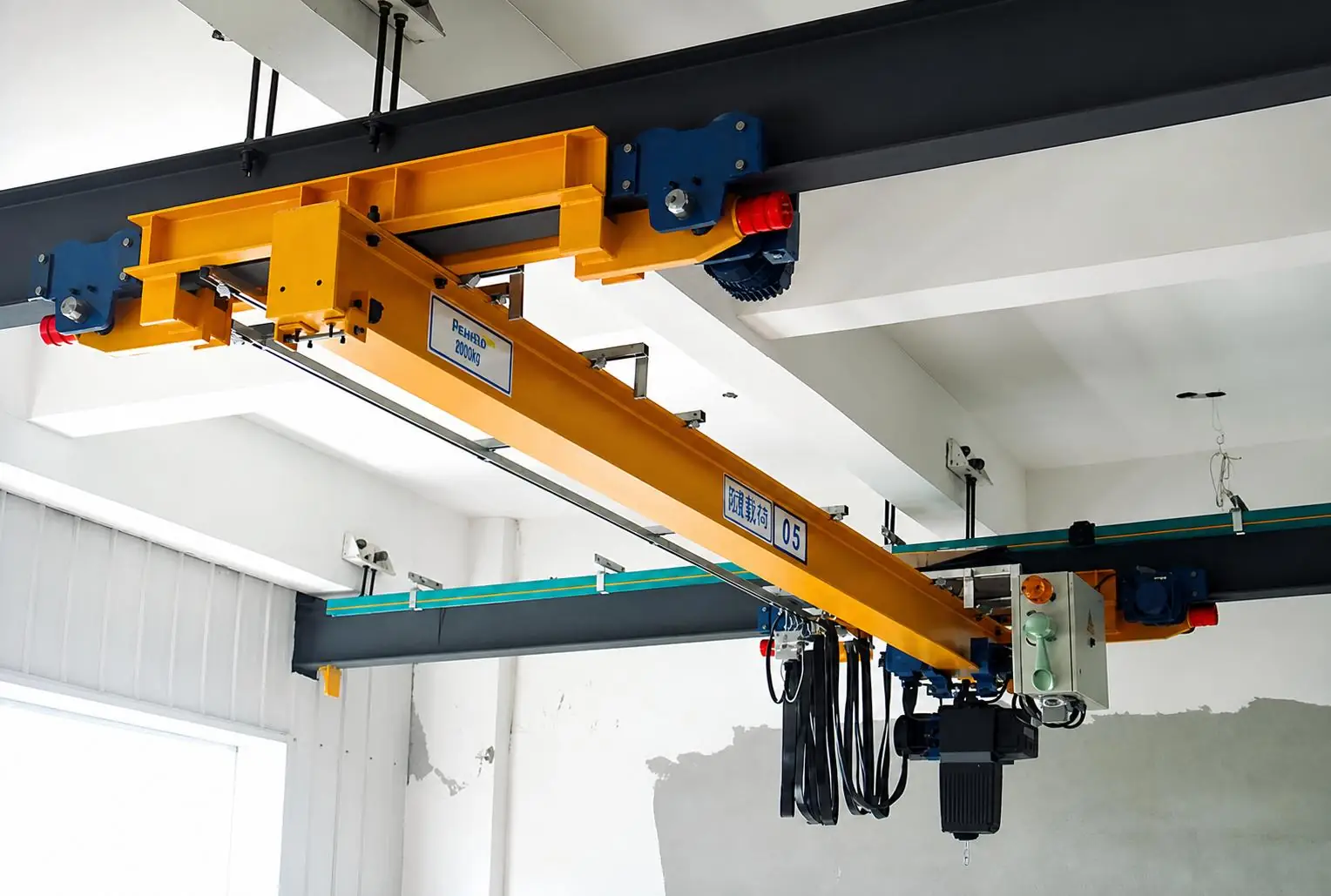 5t single girder overhead crane