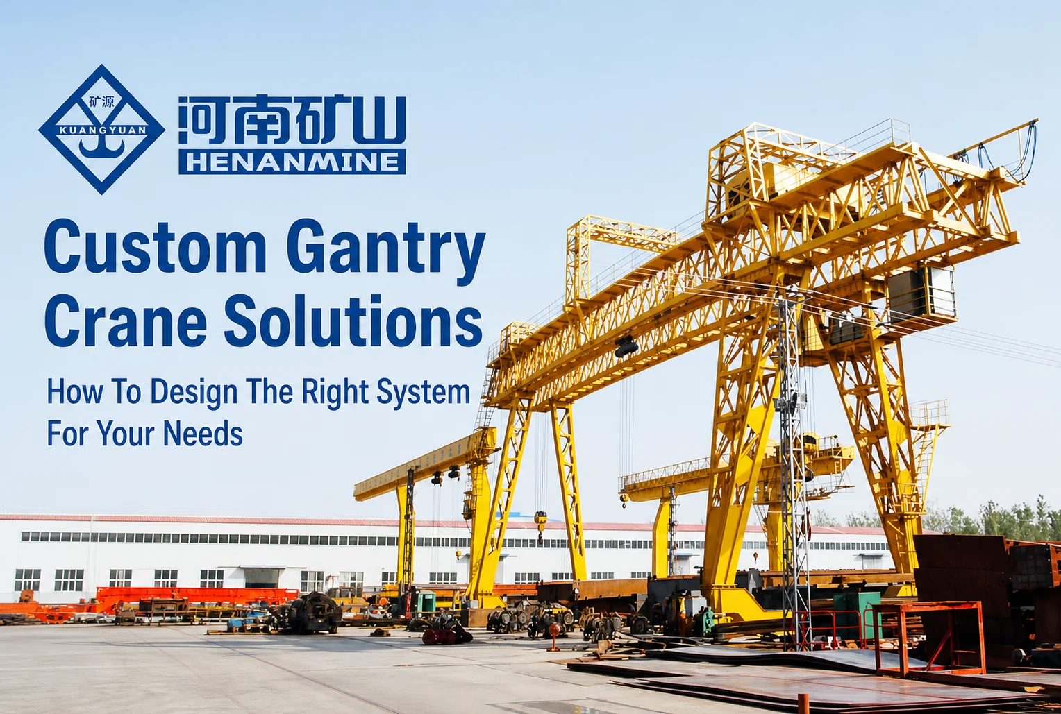 Custom Gantry Crane Solutions How To Design The Right System For Your Needs