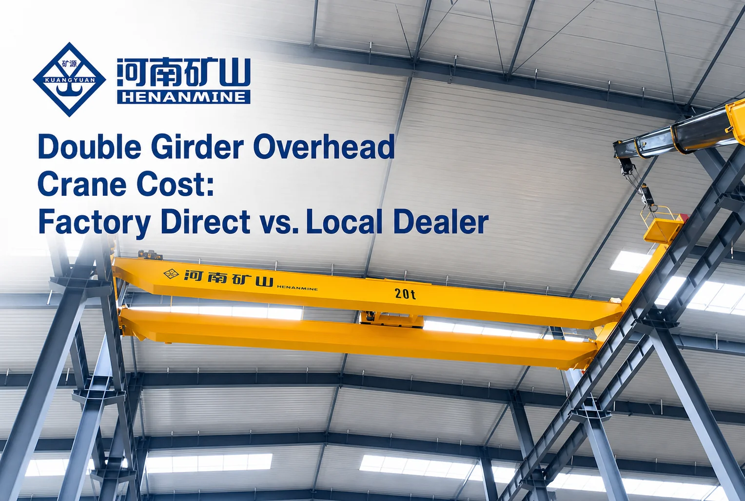 Double Girder Overhead Crane Cost Factory Direct vs Local Dealer