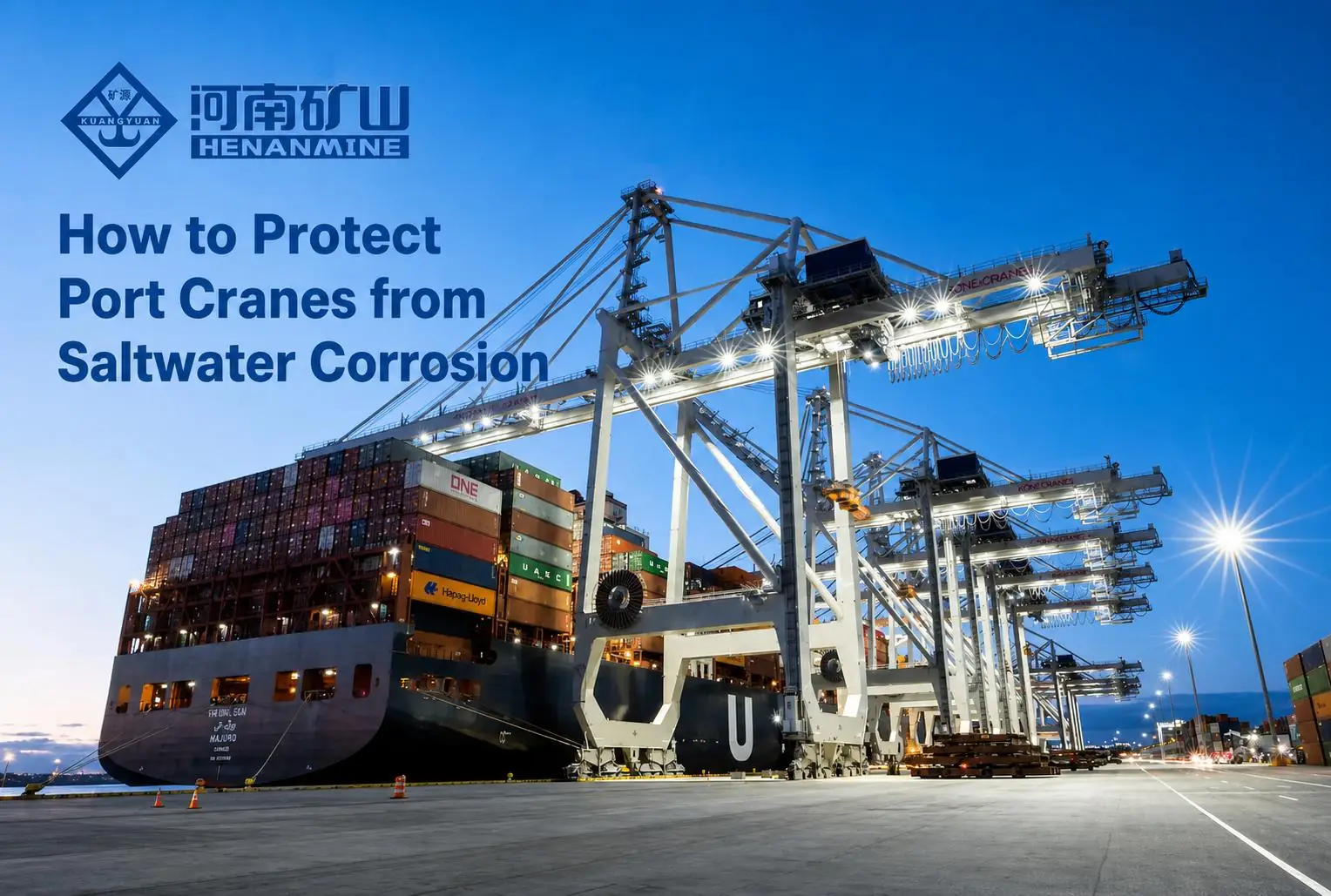 How to Protect Port Cranes from Saltwater Corrosion