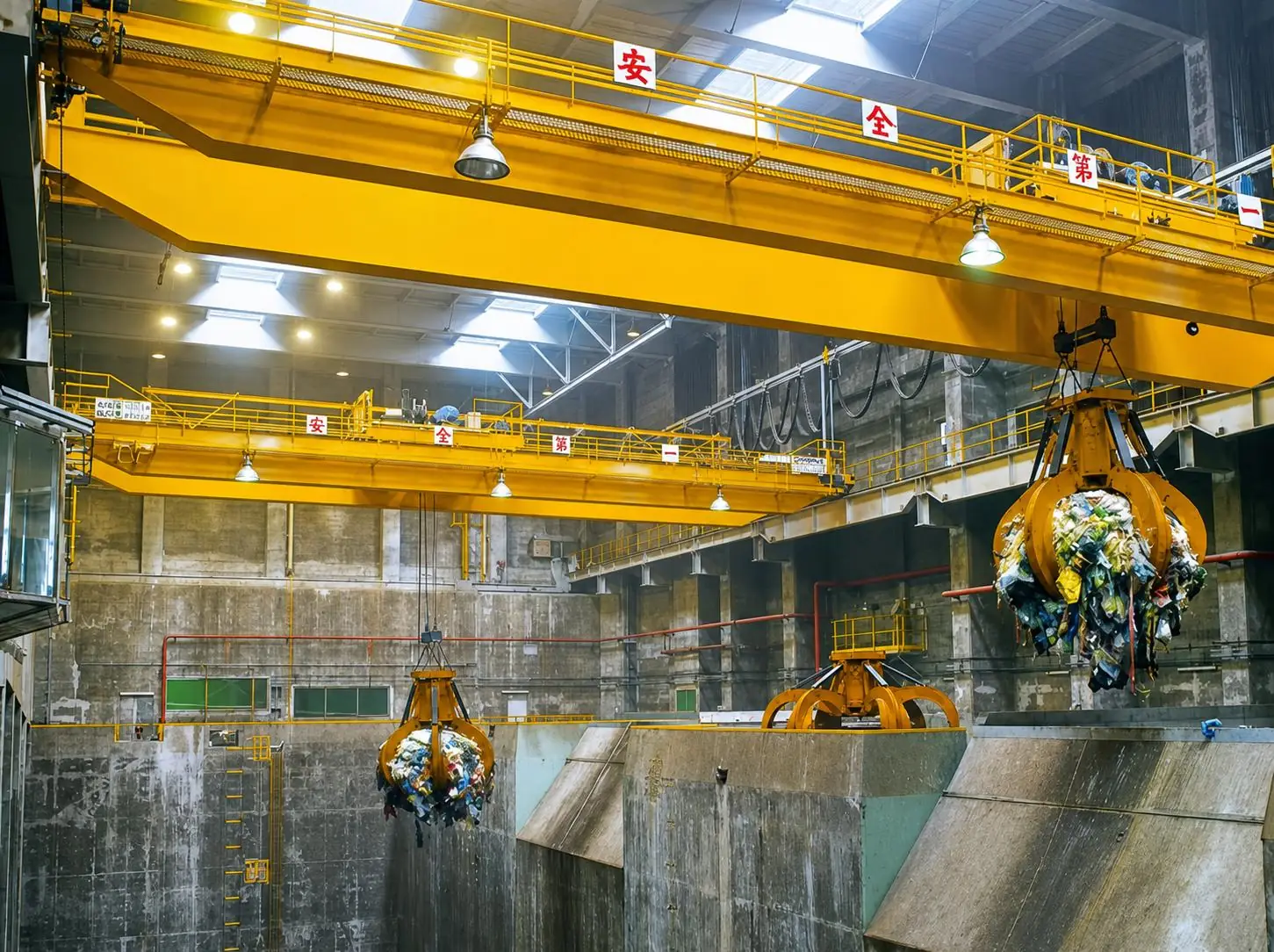 high temperature overhead crane