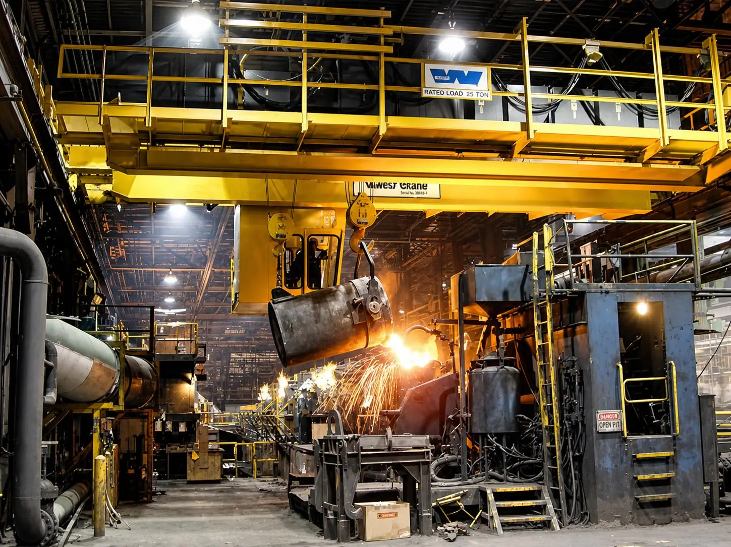 overhead crane spare parts