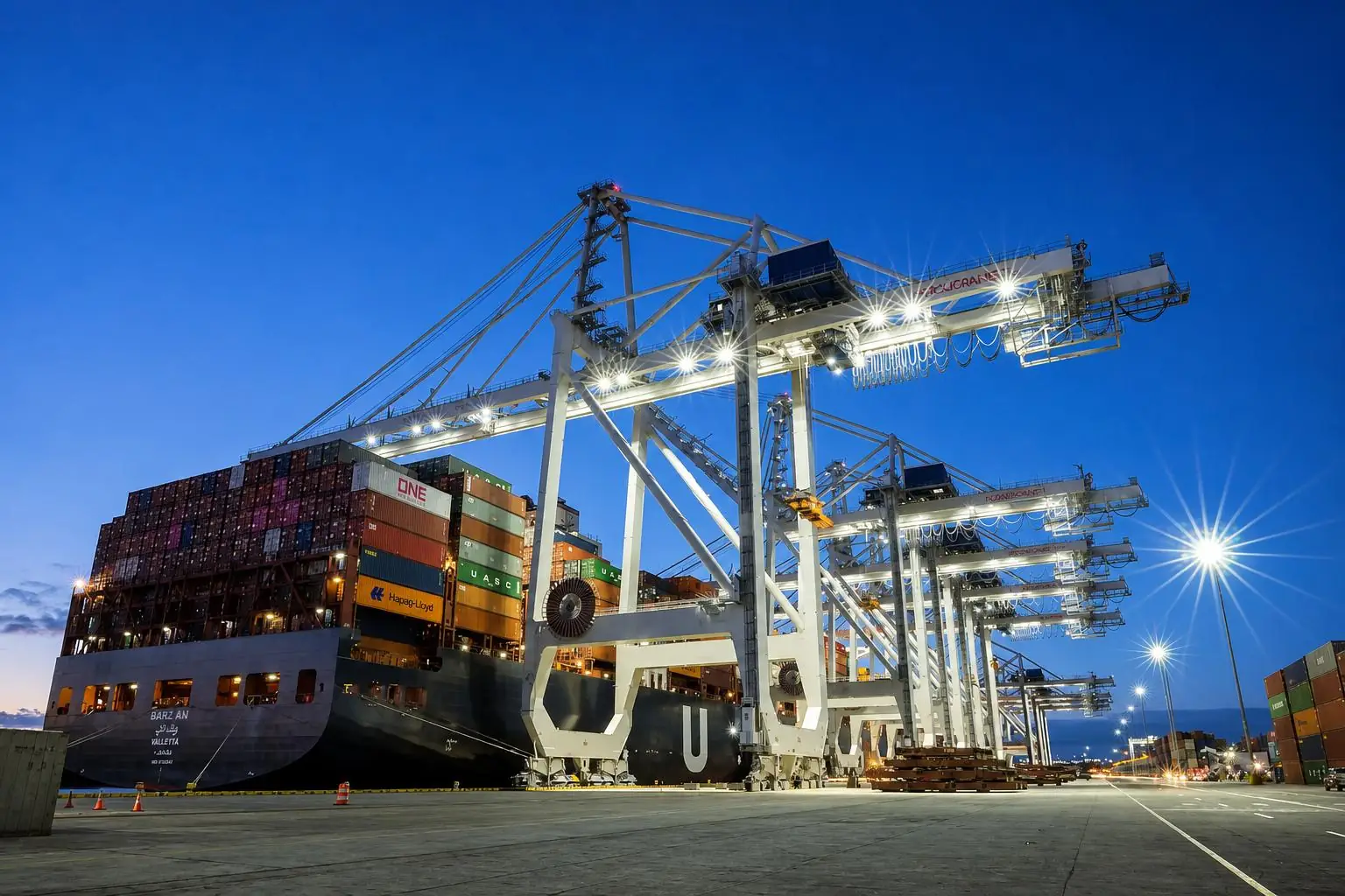 port crane corrosion protection
