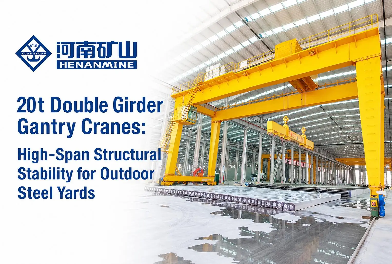 20t Double Girder Gantry Cranes