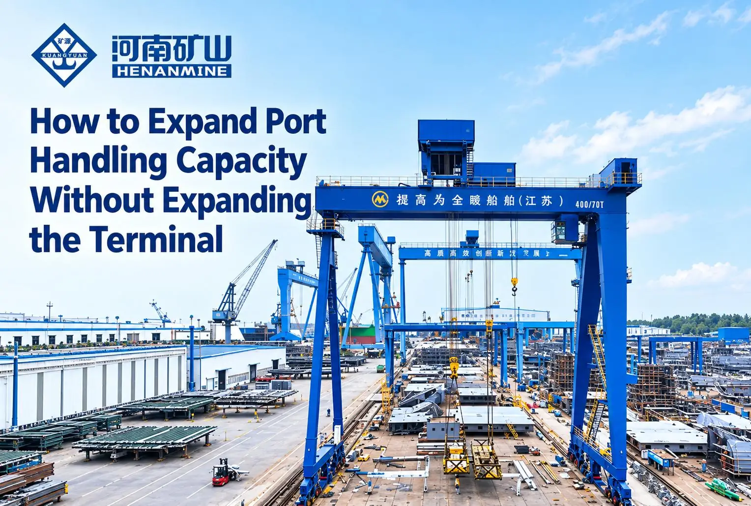 How to Expand Port Handling Capacity Without Expanding the Terminal