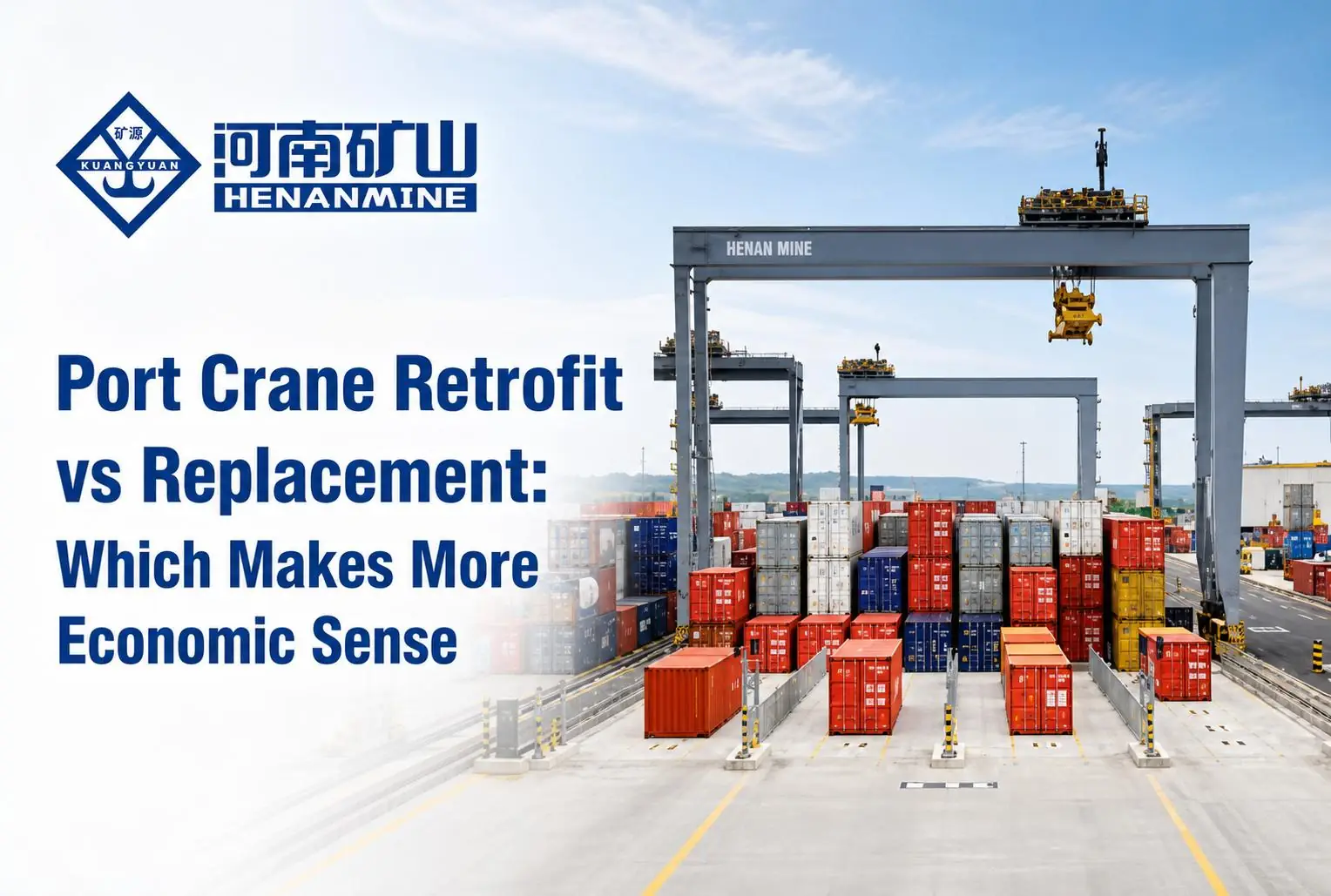 Port crane retrofit