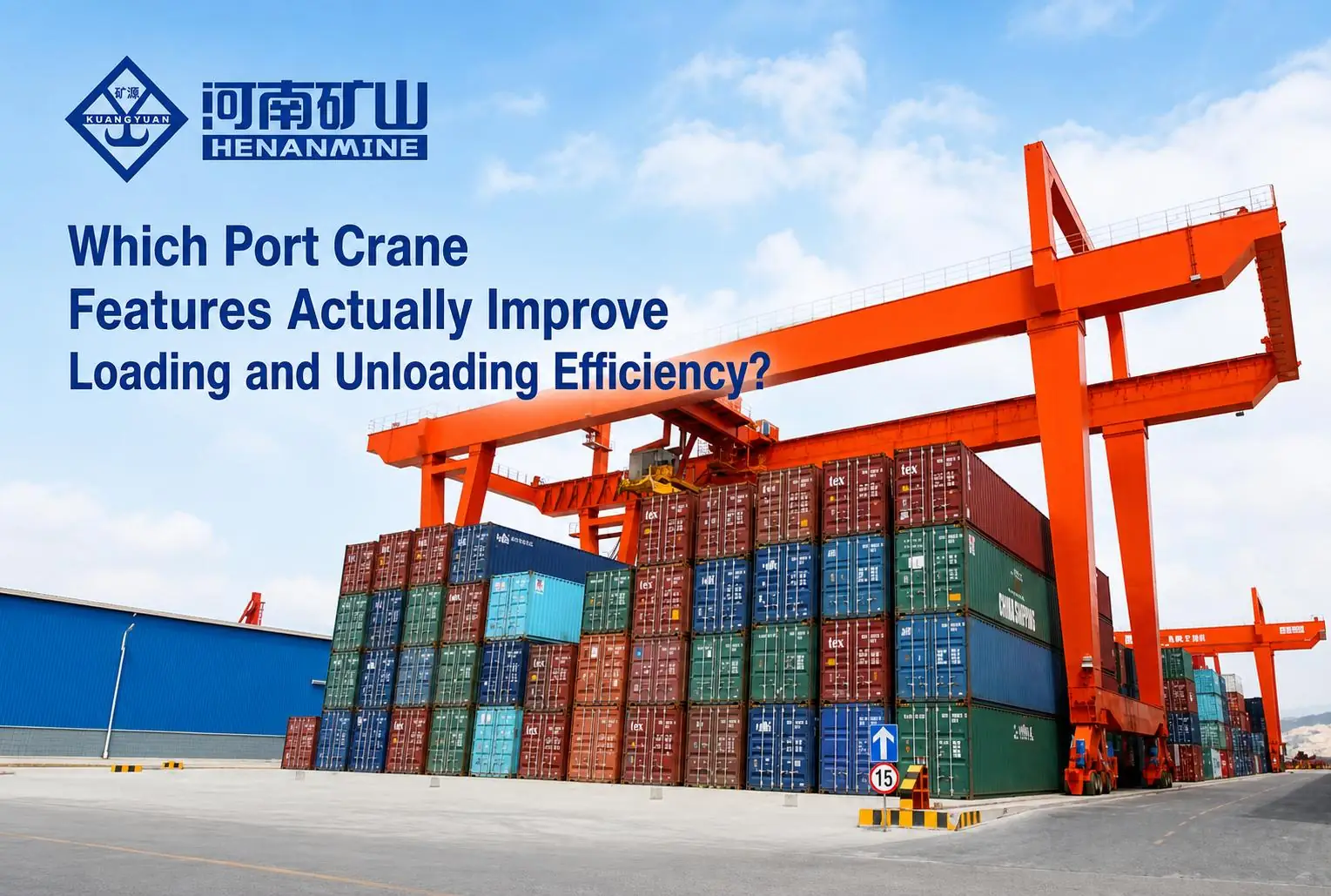 Which Port Crane Features Actually Improve Loading and Unloading Efficiency