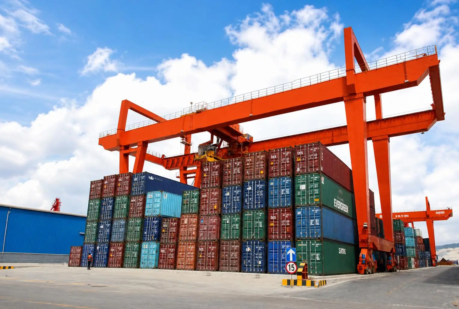 port crane efficiency