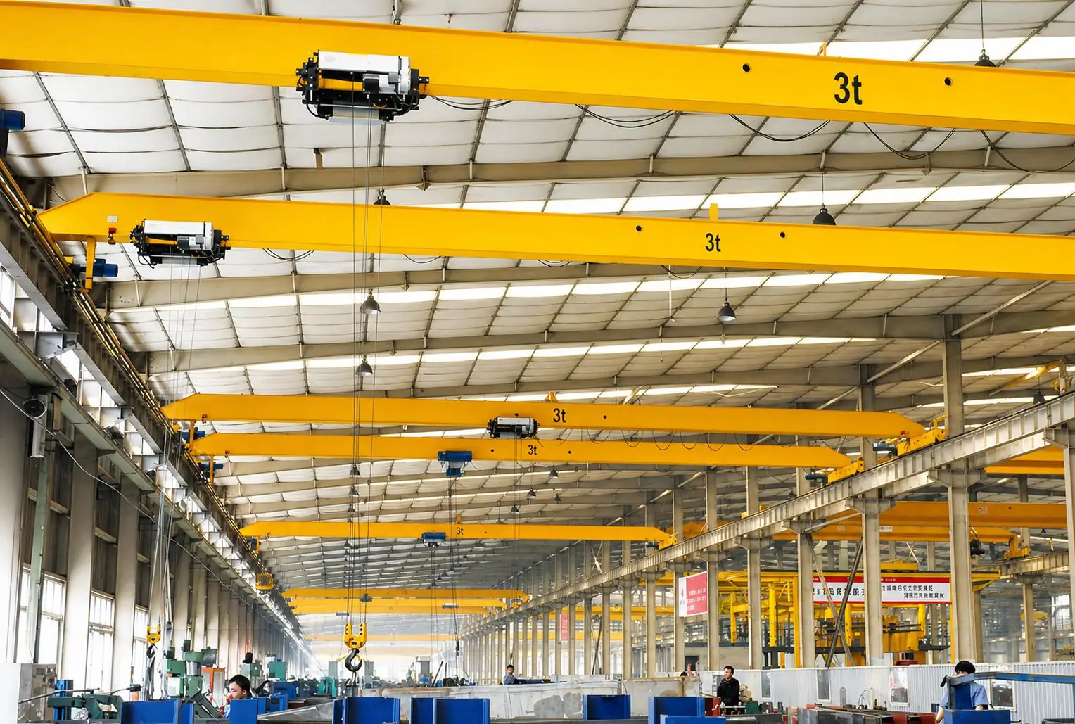 low headroom overhead crane